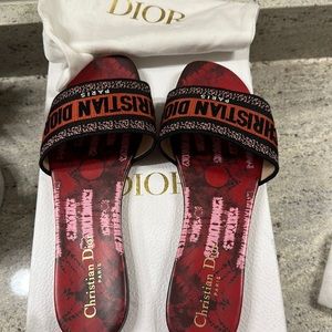 Authentic Dior Dway slides